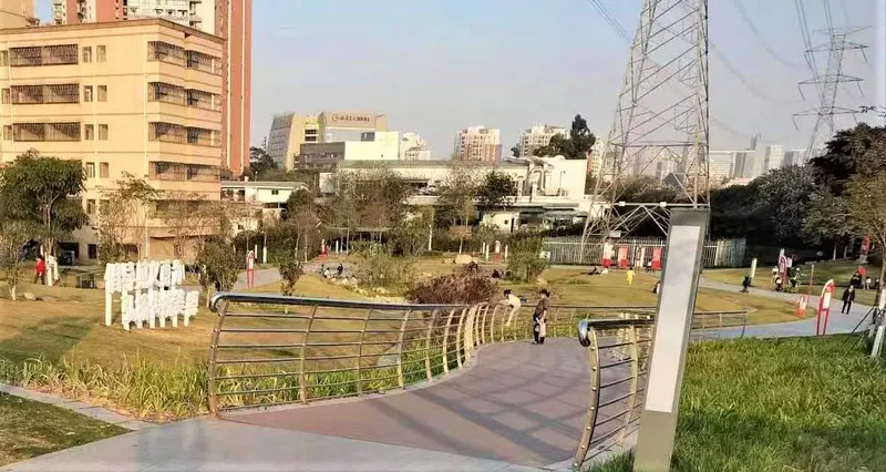 田背社区公园的地点照片