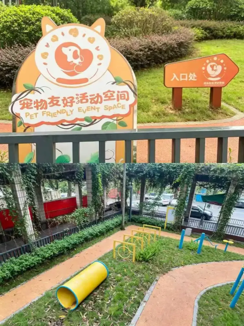 南油社区宠物公园的地点照片