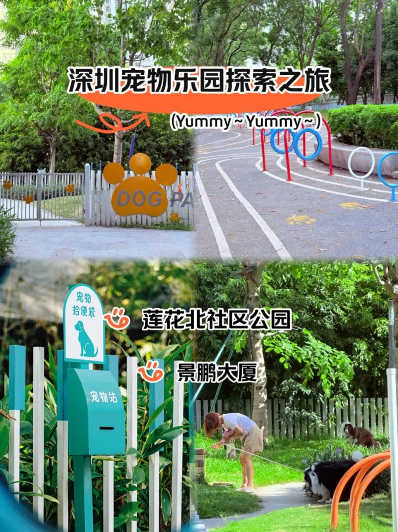 莲花北社区公园的地点照片