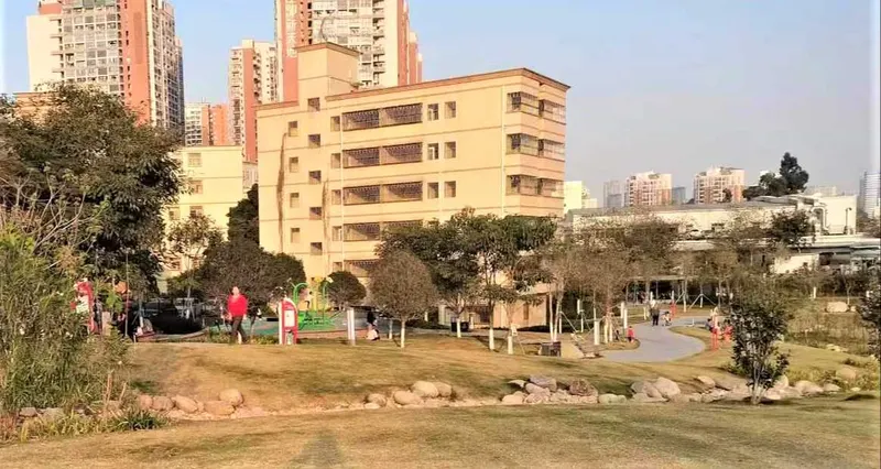 田背社区公园的地点照片